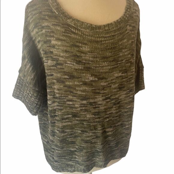 Eyelash Oversized Shades of Green Sweater - Picture 3 of 13